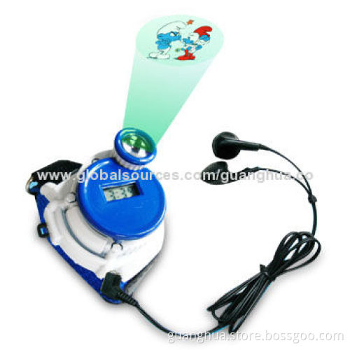 Watch with FM Radio and Earphones, Customized Logos Welcomed